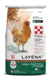 Purina 3007296-205 Layena+ High Protein Layer Chicken Feed, 40 lb. Bag