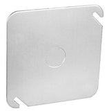Southwire 52C6-UPC 4 Square Steel Blank Flat Cover, 1/2 in.