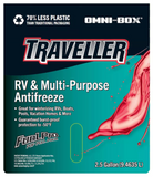 Traveller 071003127RVAFC148 RV & Multi-Purpose Antifreeze, 2.5 Gal. Omni-Box