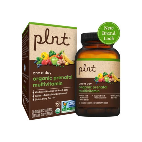 Organic Prenatal Multivitamin - 1 a Day - for Mother & Baby’s Nutrition, 30 Tabs