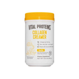 Collagen Creamer Powder for Hair, Skin & Nails - Vanilla (10.6 oz./12 Servings)