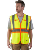 Walls YE110VO9 Men's Hi-Vis Yellow II Premium Safety Vest, Large