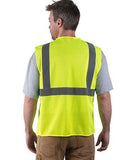 Walls Outdoor Goods YE119VY9 Unisex Hi-Vis Yellow II Mesh Safety Vest, 2XL