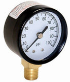 WATER SOURCE M2002-4L 200LB Pressure Gauge