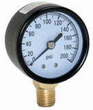 WATER SOURCE M2002-4L 200LB Pressure Gauge