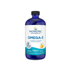 Omega-3 Liquid - Promotes Cognition, Heart & Immune Health - 1,560mg, (16 fl.oz)