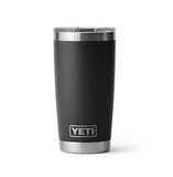 YETI 21070060018 Rambler 20 oz Stainless Steel Tumbler with MagSlider Lid, Black