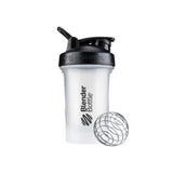 Classic V2 Shaker Bottle with Wire Whisk BlenderBall Clear - Black (20 fl oz.)