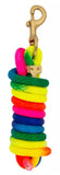 Dumor T-99-2156-R1 10 ft Polyester Lead Rope with Bolt Snap Rainbow for Horses
