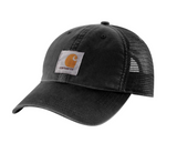 Carhartt 100286-001 Men's Canvas Mesh Back Cap, Black, One Size