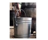 Behrens 6110 Galvanized Steel Locking Lid Storage Can with Lid, 10 gal.