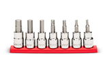 JobSmart JS202415 3/8 in. Drive SAE Hex Bit Socket Set, 7 pc.