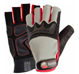 Grease Monkey 22103-23 Men's Pro Fingerless Work Gloves, Large, 1-Pair