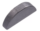 Hillman 881429 Steel Woodruff Keys, 1/8 in. x 1/2 in., 1-Pack