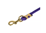 DuMOR T-99-2156-S4 Polyester Horse Lead with Bolt Snap, 1 in. x 10 ft., Purple