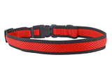 Retriever 15672 Q BLL14 Adjustable Mesh Dog Collar, Red, 20 in.