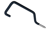 Hardware Essentials 852161 Black Vinyl Rafter Hook, 95 lb. Wt. Capacity, 1-Pc.