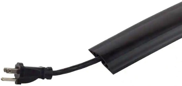 Commercial Electric A91-5K 5 ft. PVC Floor Cord Protector in Black