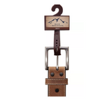 Blue Mountain 2771-200 Men's Leather Crazy Horse Belt, Tan, Large