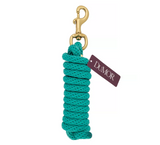 DuMOR T-99-2156-S4 Polyester Horse Lead with Bolt Snap, 1 in. x 10 ft., Turquoise