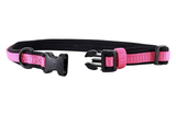 Retriever 15422 Q AQB18 Polyester Adjustable Soft Dog Collar, Pink, 26 in.