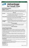 Advantage 90211107 Liquid Fleas Topical Treatment for Small Cats 2-9 lb.