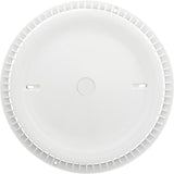 Afras 10064AW 11-1/8" dia White Main Drain Grate with Screws