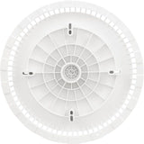 Afras 10064AW 11-1/8" dia White Main Drain Grate with Screws