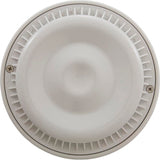 Afras 10064W Anti Vortex 7-3/4"dia White Main Drain Grate with Ring and Screws