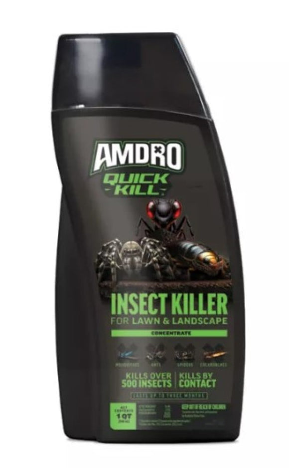 Amdro 100522992 Quick Kill Outdoor Insect Killer Concentrate 1 qt.