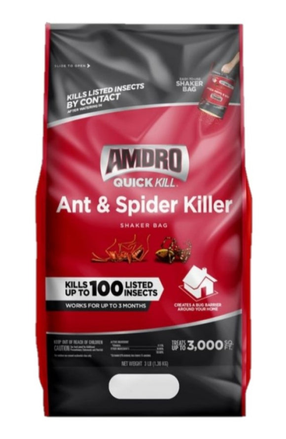 Amdro 100545849 Ant and Spider Killer Granules 3 lb.