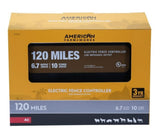 American FarmWorks EAC120MN-AFW 120-Mile AC-Powered Low Impedance Electric Fence Controller
