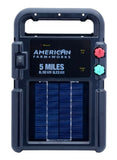 American FarmWorks ESP5MN-AFW 0.1-Joule 5-Mile Solar-Powered Fence Energizer with Built-In Carry Handle