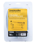 American FarmWorks GHKS16-AFW Expandable Electric Fence Spring Gate Kit 16 ft.