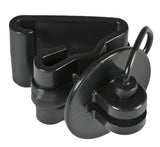 American FarmWorks ITPLB-AFW Pinlock T-Post Insulators Black for Studded T-Posts, 25-Pack