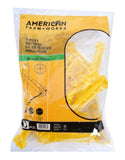 American FarmWorks ITRXY-AFW 5 in. Snap-On Reversed Insulators for 1.25 and 1.33 in. T-Posts, Yellow, 25-Pack