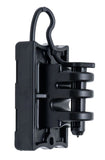 American FarmWorks IWTPLB-AFW Pinlock Wood and T-Post Insulators for 1.25 and 1.33 in. T-Posts Black, 25-Pack