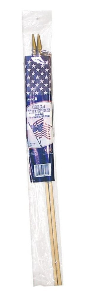 Annin 41210 Home Decoration US Flags, 8 in. x 12 in., 2-Pack