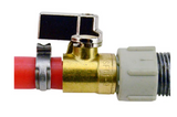 1/2 in. PEX Barb x 1/2 in. Female Pipe Thread Brass Swivel Ball Valve