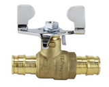 1/2 in. Brass PEX-A Barb Ball Valve with Tee Handle
