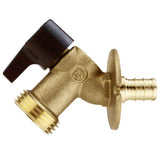 1/2 in. Brass PEX Barb x 3/4 in. Garden Hose Thread Quarter-Turn Sillcock