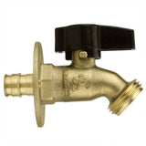 1/2 in. Brass PEX-A Barb x 3/4 in. Garden Hose Thread Quarter-Turn Sillcock