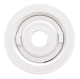 Aquastar JO101 1-1/2"MPT Flush Retrofit Eyeball- White
