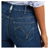 Ariat 10036814 Women's Perfect Rise Abby Straight Leg Jean Size30Short Mackenzie