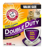 Arm & Hammer 97511 Double Duty Clumping Cat Litter, 29 lbs. Box