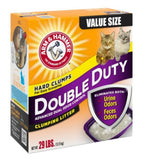 Arm & Hammer 97511 Double Duty Clumping Cat Litter, 29 lbs. Box