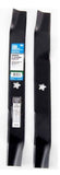 Arnold 490-110-0153 Replacement Deck Lawn Mower Mulching Blade 2pcs. -42 in.