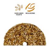 Royal Wing 13123 Mealworm Wild Bird Food Stacker, 9.5 oz. - view 4