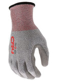 Boss B33111-L Unisex ANSI A4 Rate Tactile CR4 Cut Gloves, Gray, Large, 1 Pair