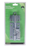 Hardware Essentials 851000 Heavy Duty Gate Barrel Bolt, Zinc, 5 in.